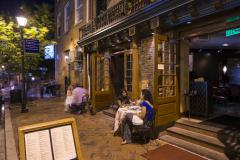 Outdoor Dining at Mezze in Fells Point Baltimore has the foodie experience for you, whether it's Mezze's Mediterranean-inspired menu, local seafood or bombastic burgers and beer.