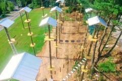 View of Monkey Business Adventure Park