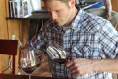 People enjoying a glass of wine