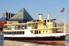 Picture of the newest Watermark yacht in the Inner Harbor, the Raven