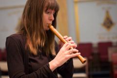 Music In The Mountains - Cumberland Woman playing recorder