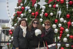 National Harbor Christmas Tree women in front of christmas tree