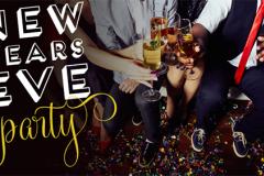 New Years Eve party logo
