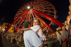 The Ocean City Ferris Wheel Head to the O.C. Boardwalk for family fun rides like the Ferris Wheel.