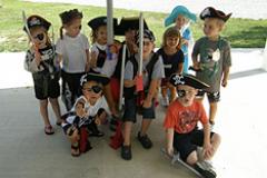 Children in Costumes for Pirates On The Potomac