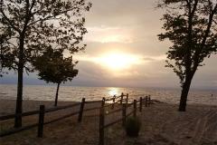 beach at sunrise