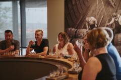 Sagamore Spirits Tour Group at a Tasting Sagamore Spirits Tour Group at a Tasting