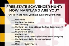 Scavenger hunt list