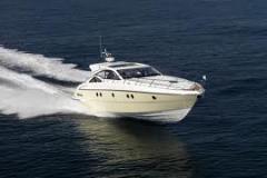 Picture of a powerboat on the water.