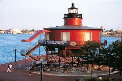 Seven Foot Knoll Lighthouse The Seven Foot Knoll Lighthouse is the oldest screw-pile lighthouse in Maryland.