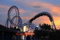 Trimper's Rides at Sunset roller-coaster