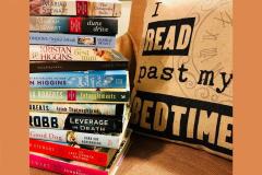 Turn the Page Bookstore with Books Ready for Authors' Signing