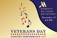 Veterans Day Concert Performance Poster