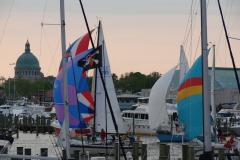 Wednesday Night Sailing Races in Annapolis Spend a calm evening watching the Wednesday Night Sailboat Races in Annapolis MD.
