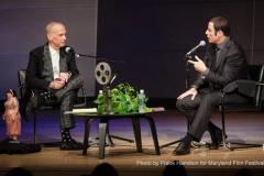 John Waters and John Travolta