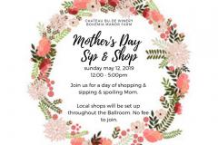 Mother's Day Sip & Shop Mother's Day Sip & Shop poster