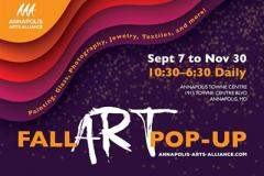 Annapolis Arts Alliance Fall Pop Up