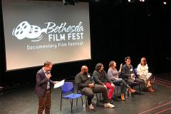 Bethesda Film Festival Filmmakers take questions from the audience after screenings