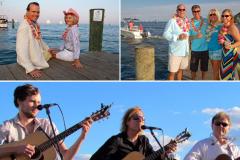 Boatyard Beach Bash People attending the Boatyard Beach Bash with Musicians
