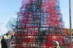 Crab pot Christmas tree
