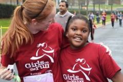 Girls on the run 5k Girls running