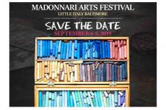 Madonnari Arts Festival Madonnari Arts Festival poster with colorful chalk