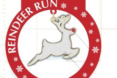 Aberdeen Reindeer Run Logo reindeer run logo
