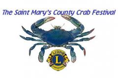 The Saint Mary's County Crab Festival Blue Crab Logo The Saint Mary's County Crab Festival Blue Crab Logo