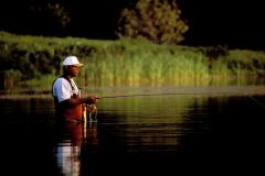 Fly Fishing at Deep Creek Lake State Park The trout fishing is as sublime as the lake itself here.