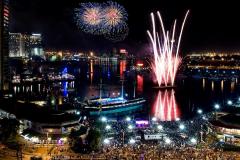 July 4 fireworks over Baltimore's Inner Harbor July 4 fireworks over Baltimore's Inner Harbor