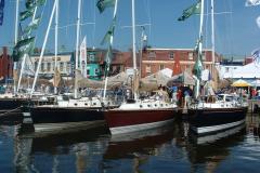 Annapolis Sailboat Show The Annapolis Sailboat Show is the largest and oldest in-water sailboat show on earth.