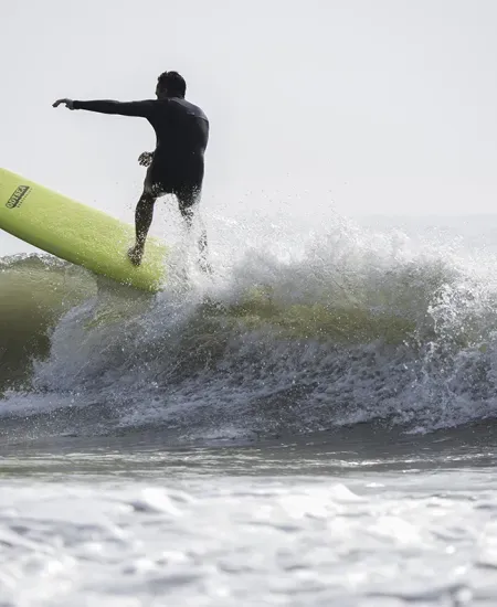 Surfing in Ocean City