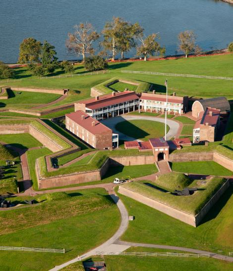 Fort McHenry National Monument and Historic Shrine is a Baltimore must-see destination. Scenes of the fort are described in Francis Scott Key's poem, The Star-Spangled Banner.