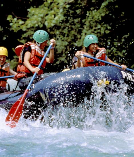 Running the Rapids of the Youghiogheny River