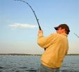 Man fishing Photo