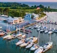 An aerial view of Haven Harbour South on Rock Hall Harbor. Photo