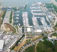 Aerial view of Bay Bridge Marina Photo