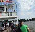 People aboard the Oxford-Bellevue Ferry Photo