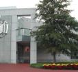 Visitor Center in fall Photo