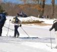 Skiing at the Nordic Center Photo
