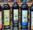 Five bottles of different flavored wines from Far Eastern Shore Winery Photo