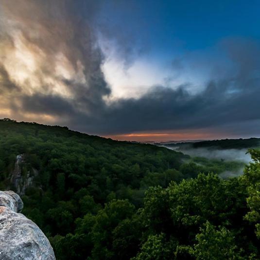 views of the rolling Maryland countryside