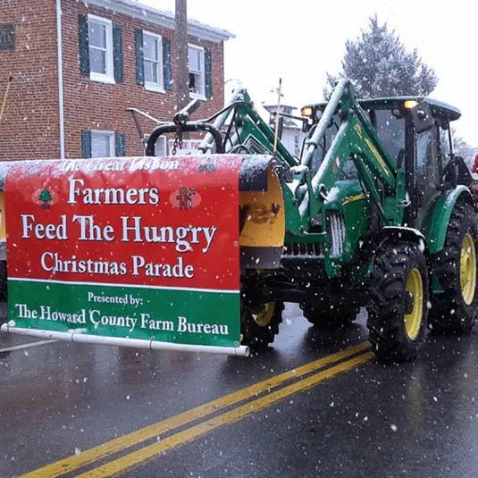 The Great Farmers Feed The Hungry Christmas Parade.