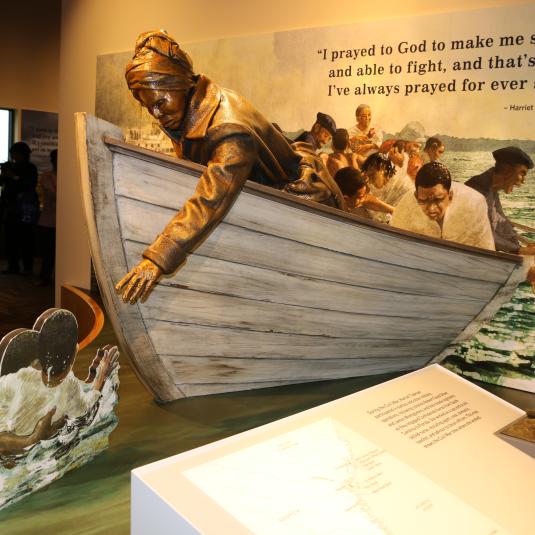 Harriet Tubman exhibit