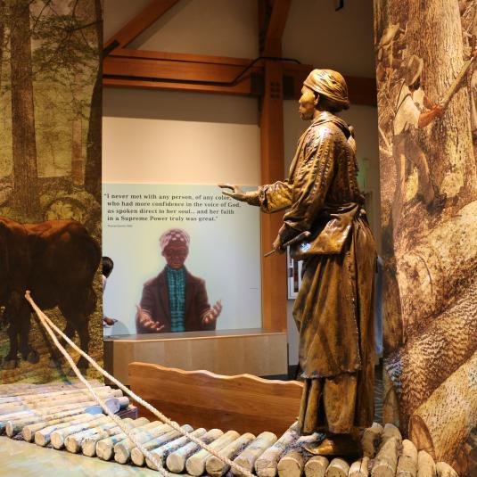Harriet Tubman exhibit