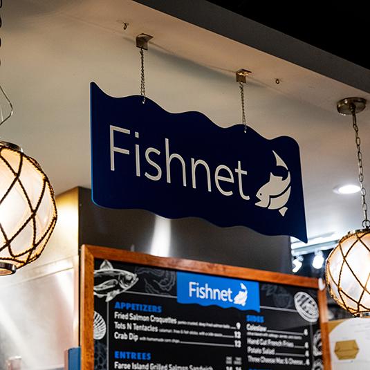 Picture of the Fishnet Restaurant interior