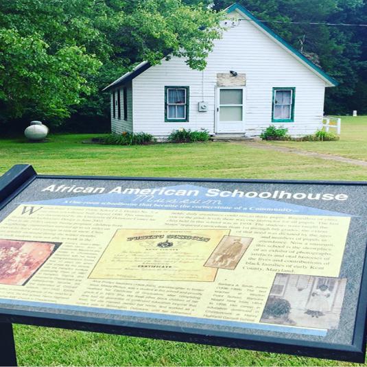 African American Schoolhouse in Worton Maryland