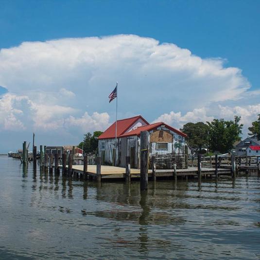 A Crab Shanty in Tylerton on Smith Island