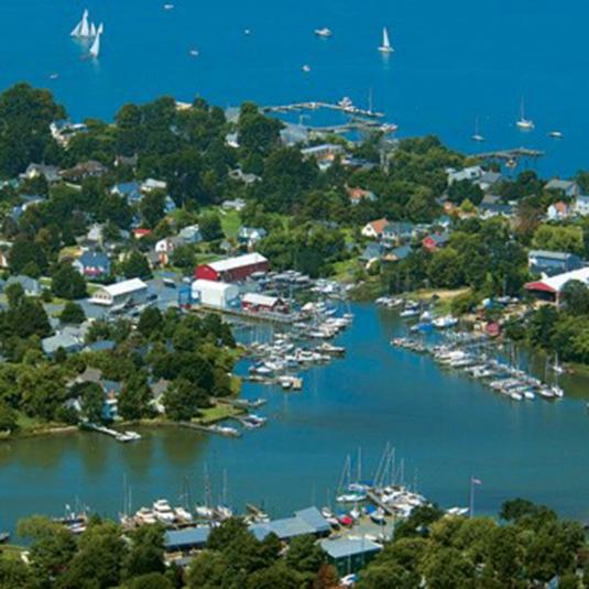 Town of Oxford on the Chesapeake Bay