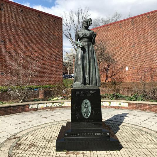 Billie Holiday Statue